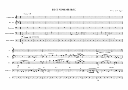 Time Remembered (arr. Michele Tognin)