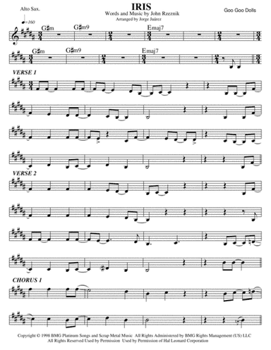 Iris (arr. Jorge Juárez)