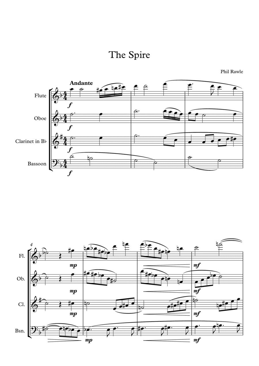 The Spire - Wind Quartet