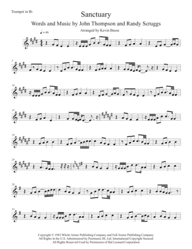 Sanctuary (arr. Kevin Busse)