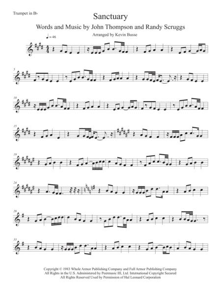 Sanctuary (arr. Kevin Busse)