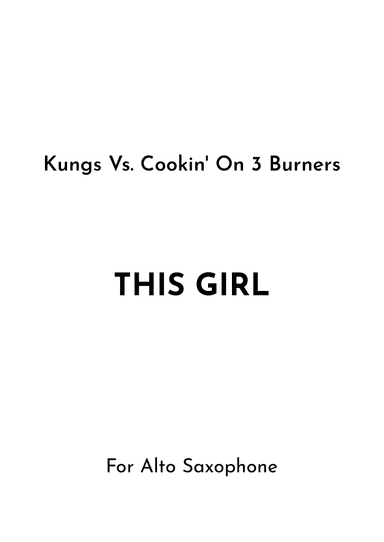This Girl (arr. Jireh J.)