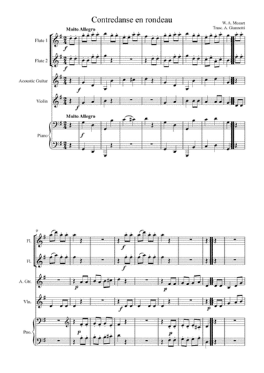 Contredanse en Rondeau (arr. A. Giannotti)