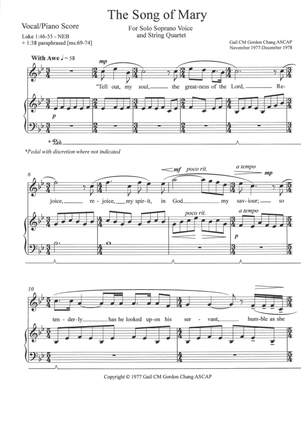 The Song of Mary