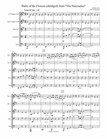 Waltz of the Flowers from the Nutcracker Suite (arr. Sy Brandon)