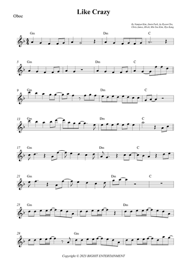 Like Crazy (arr. Wesley S. SIlva)