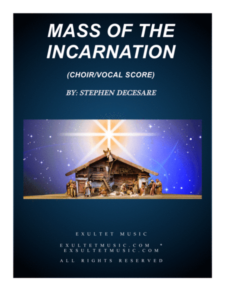 Mass of the Incarnation (Vocal Score)