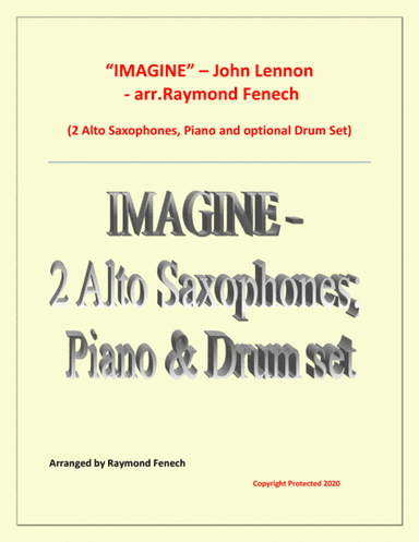 Imagine (arr. Raymond Fenech)