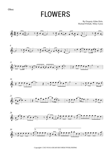 Flowers (arr. Gabriel Oliveira)