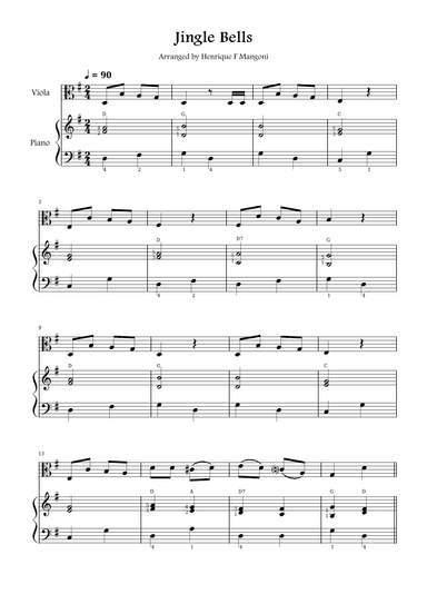 Jingle Bells (arr. Henrique F Mangoni)