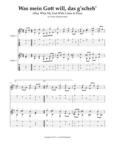 Was mein Gott will, das g’scheh’ (May What My God Wills Come to Pass) (arr. Mark Phillips)