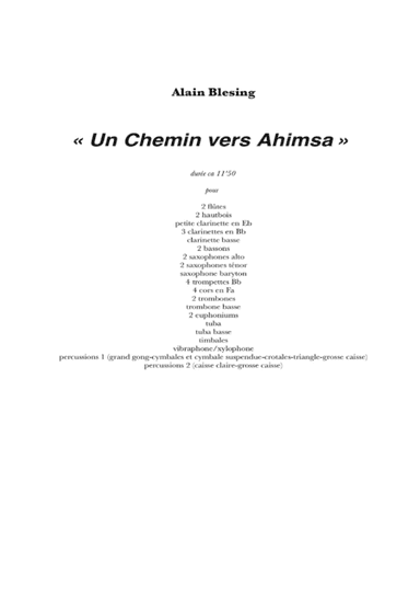 A piece for large orchestra. Advanced level. Orchestral material available