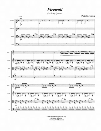 Firewall for String Quartet