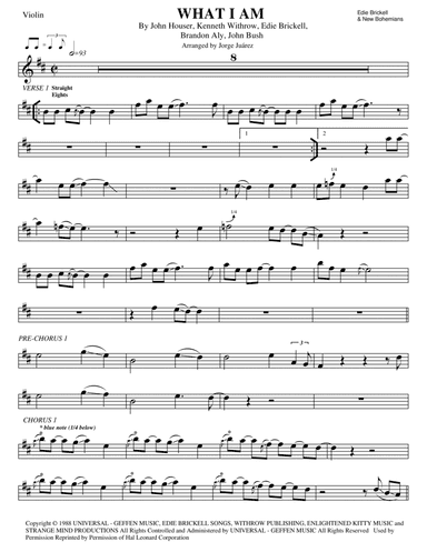 What I Am (arr. Jorge Juárez)