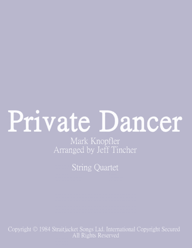 Private Dancer (arr. Jeff Tincher)