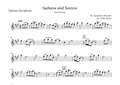 Sadness And Sorrow (arr. Fabio Britto)