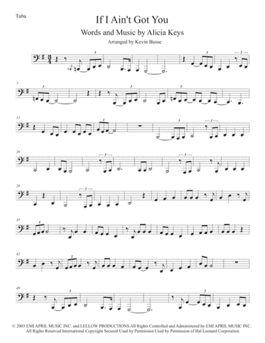 If I Ain't Got You (arr. Kevin Busse)