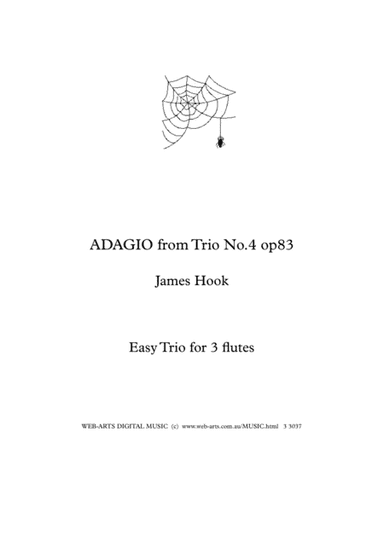 ADAGIO from Trio No.4 op83 - HOOK (arr. WEB--ARTS DIGITAL MUSIC)