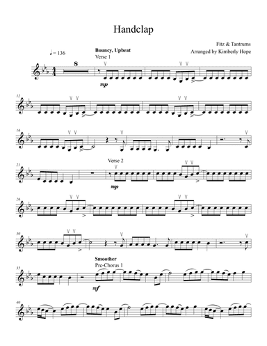 Handclap (arr. Kimberly Hope)
