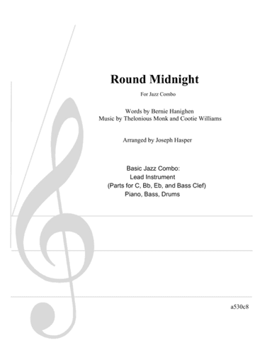 Round Midnight (arr. Joe Hasper)