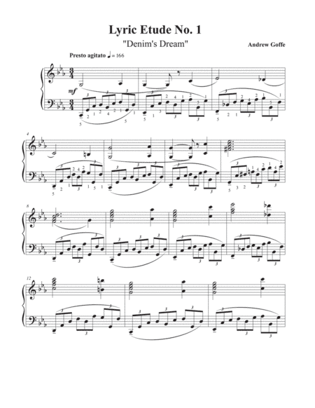 Lyric Etude No. 1