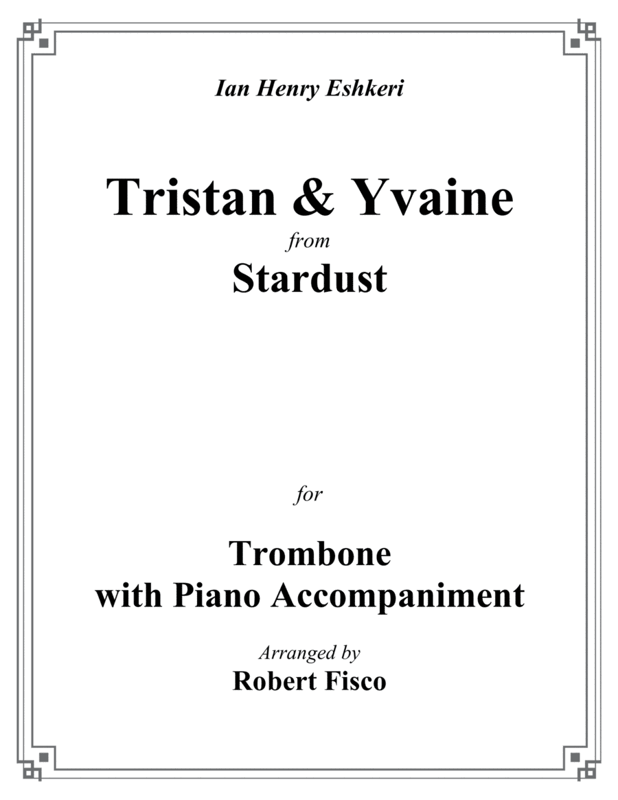 Tristan & Yvaine (arr. Robert Fisco)