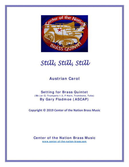 Still, Still, Still (arr. Gary Fladmoe (ASCAP))