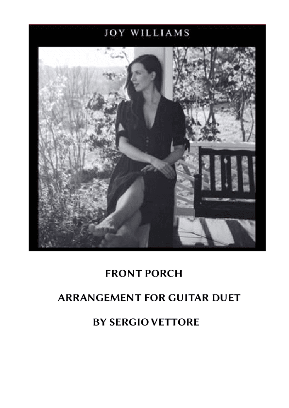 Front Porch (arr. sergio vettore)