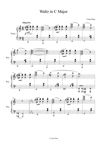 Waltz in C Major