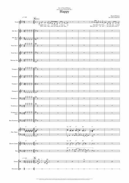 Happy (arr. Daryl McKenzie)