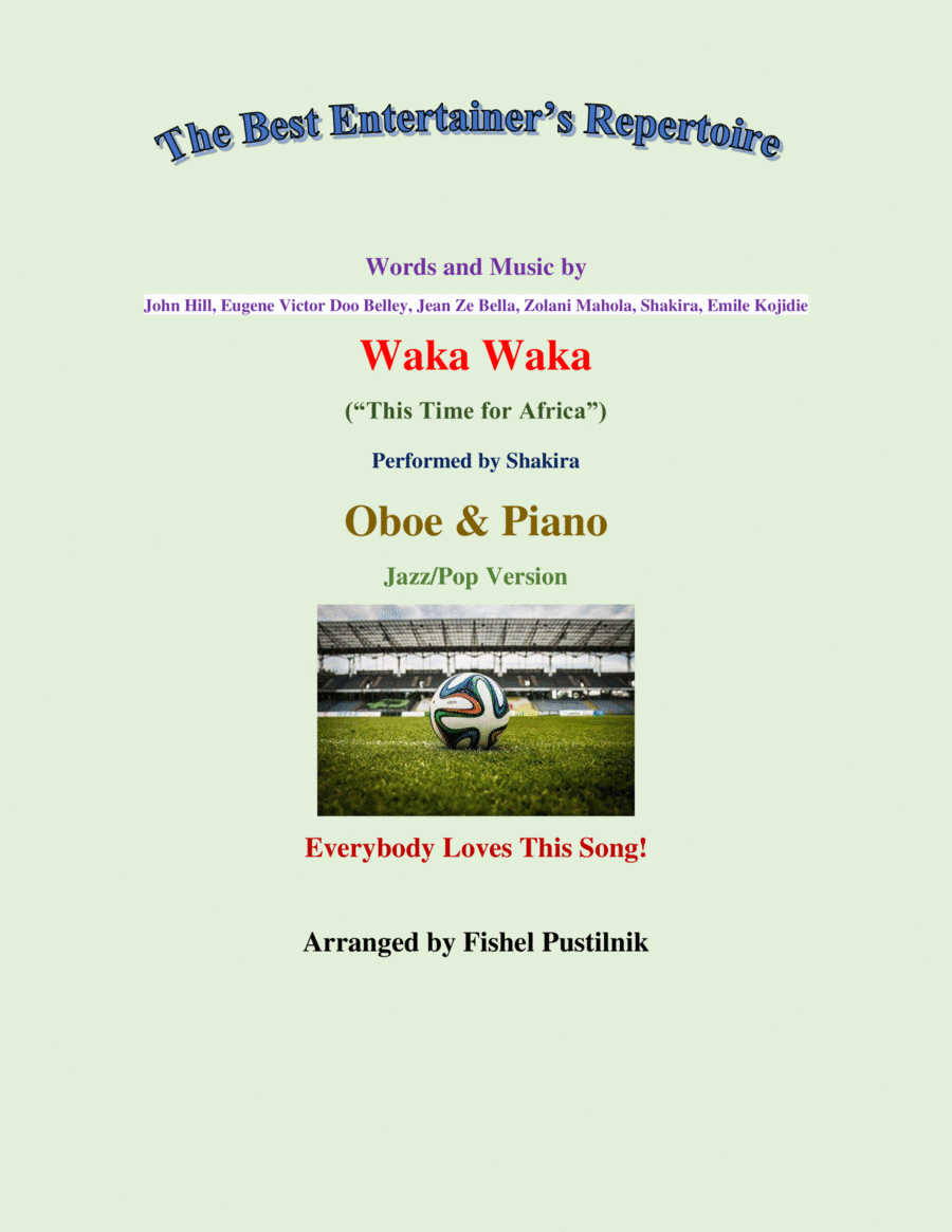Waka Waka (this Time For Africa) (arr. Fishel Pustilnik)
