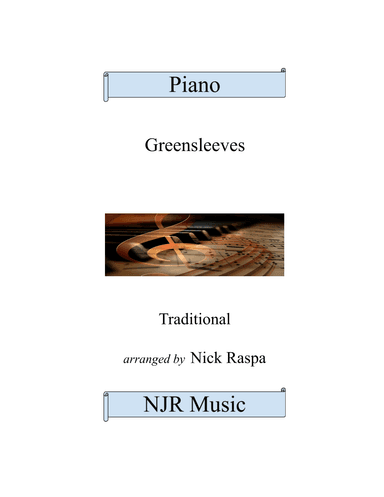 Greensleeves (arr. Nick Raspa)