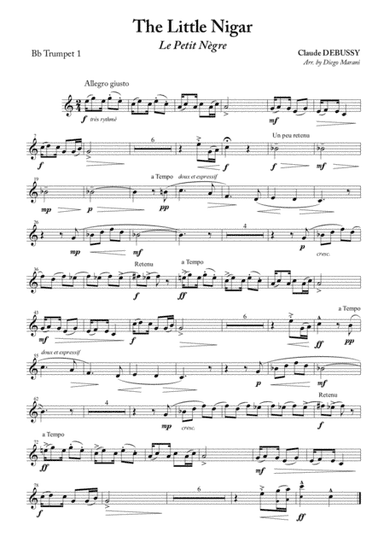 The Little Nigar for Brass Quartet (arr. Diego Marani)