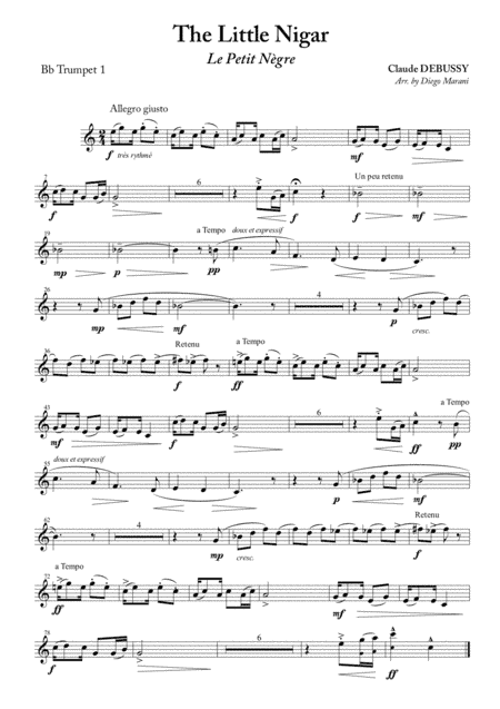 The Little Nigar for Brass Quartet (arr. Diego Marani)