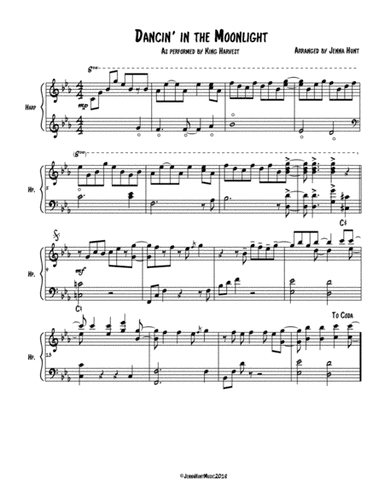 Dancin' In The Moonlight (arr. Jenna Hunt)