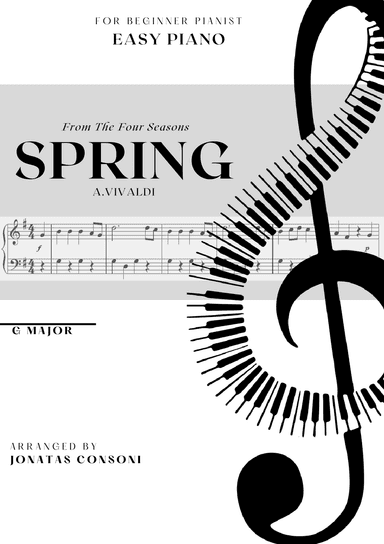 Spring from The Four Seasons - G Major (arr. JC Scores and Arrangements)