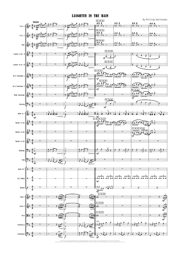 Laughter In The Rain (arr. Kevin Riley)