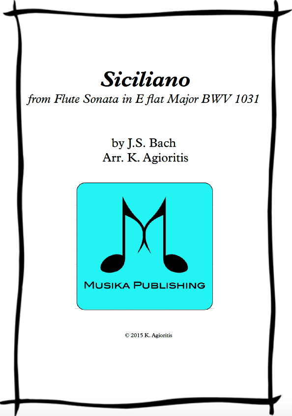 Siciliano - for Clarinet Choir (arr. K. Agioritis)