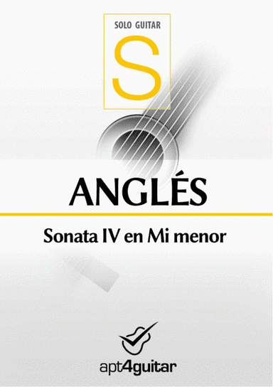 Sonata IV en Mi menor (arr. Roberto García)