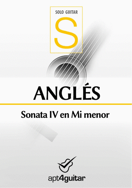 Sonata IV en Mi menor (arr. Roberto García)
