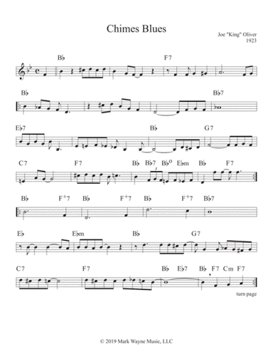Chimes Blues (arr. Mark W. Huxhold)