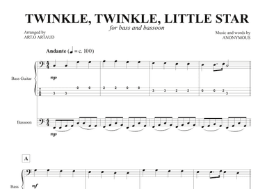 Twinkle Twinkle Little Star (arr. Art.o Artaud)