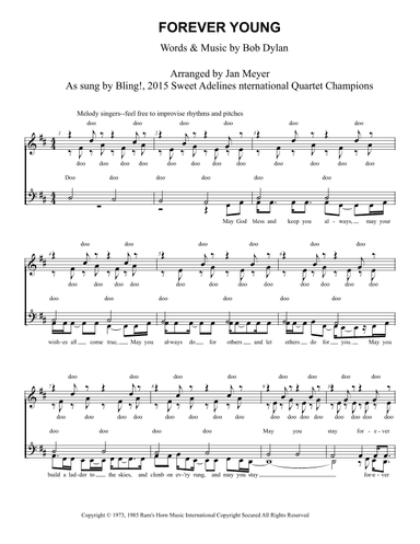 Forever Young (arr. Jan Meyer)