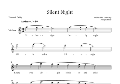 Silent Night (arr. Warren & Debby)