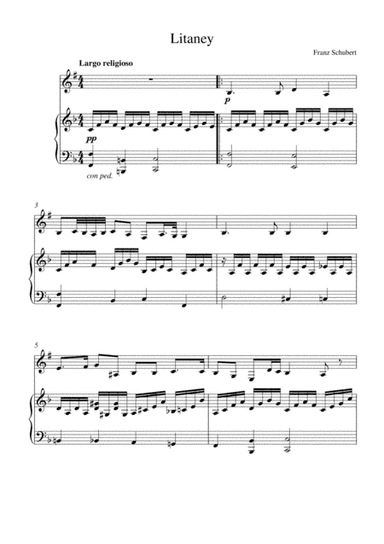 Litaney (arr. Kaiserin Rebecca)