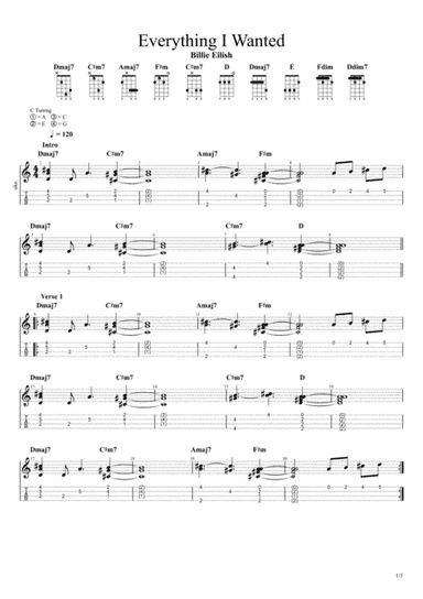 Everything I Wanted (arr. Angelo)