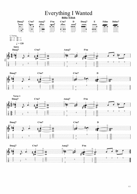 Everything I Wanted (arr. Angelo)