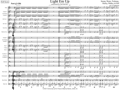 My Songs Know What You Did In The Dark (light Em Up) (arr. Michael Compton)