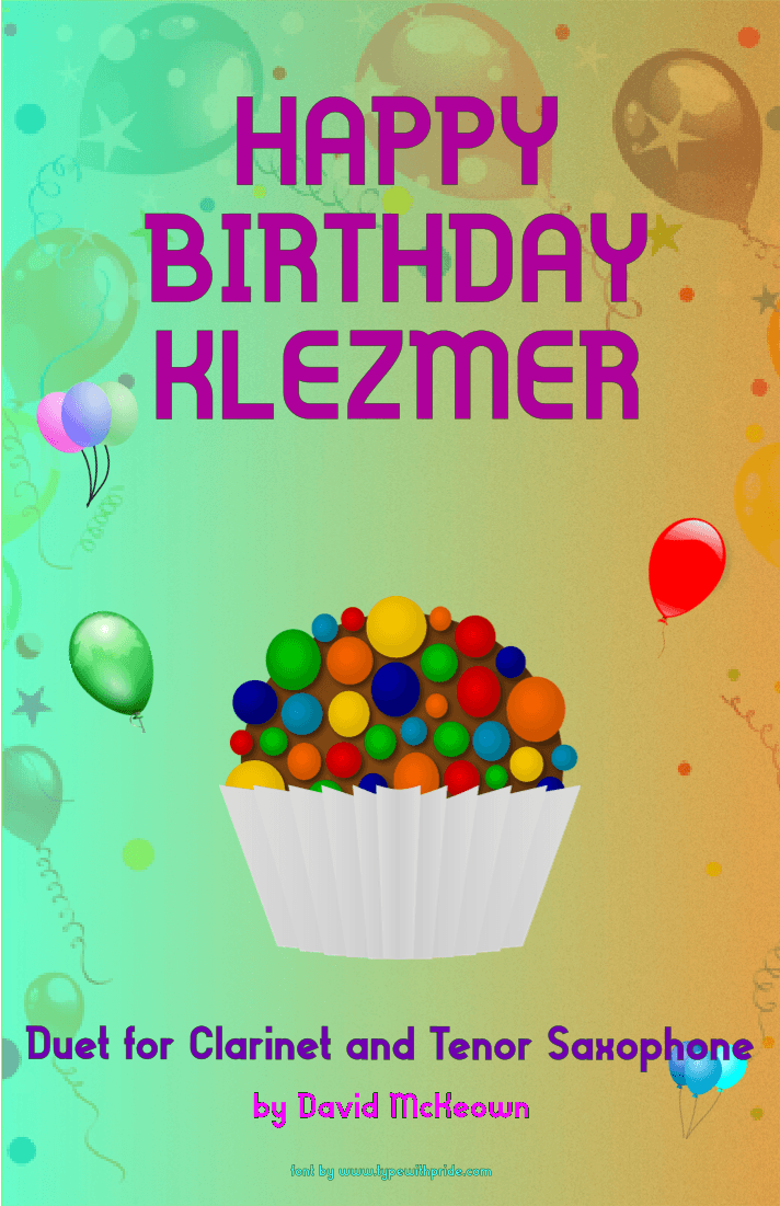 Happy Birthday Klezmer for Clarinet and Tenor Saxophone Duet (arr. David McKeown)