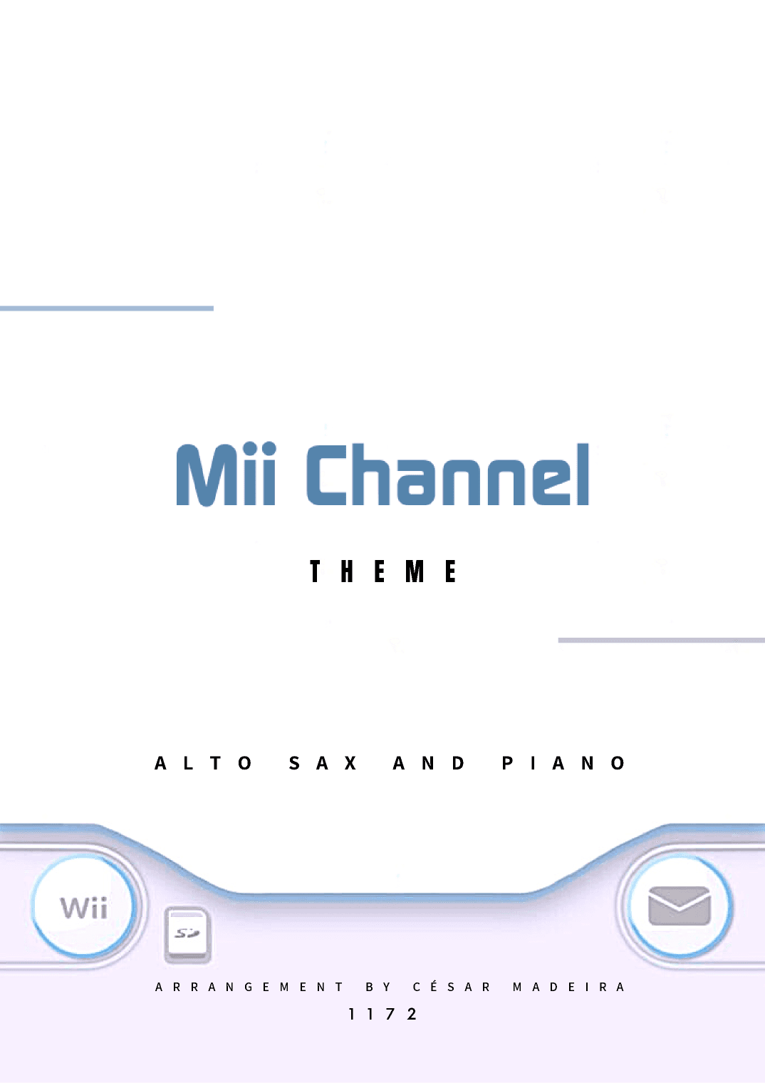 Mii Channel Theme (arr. César Madeira)